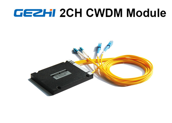 2 کانال دسترسی به شبکه CWDM Mux Demux ABS Pigtailed Module