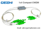 ماژول 1x4 CH Optical Compact CWDM Mux Demux برای شبکه نوری غیرفعال