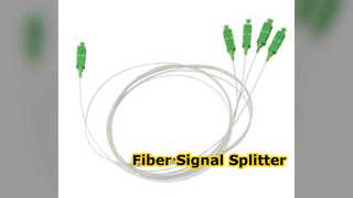 1x4 PLC Splitter SC APC Fiber Optic
