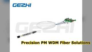 مولتی پلکسر فیبر نوری دقیق PM Fused WDM