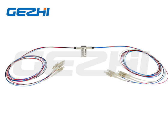 خرید سوئیچ بای پس فیبر نوری 5 ولت D2x2B / غیر چفت کننده دوگانه 2x2 مکانیکی online manufacture