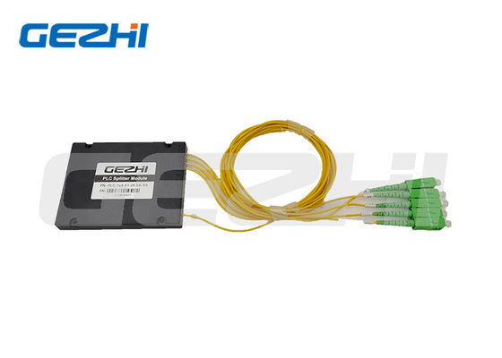 خرید ماژول PLC Splitter ABS Cassette Type 1X4 با از دست دادن ورودی کم برای شبکه های FTTX تولید آنلاین