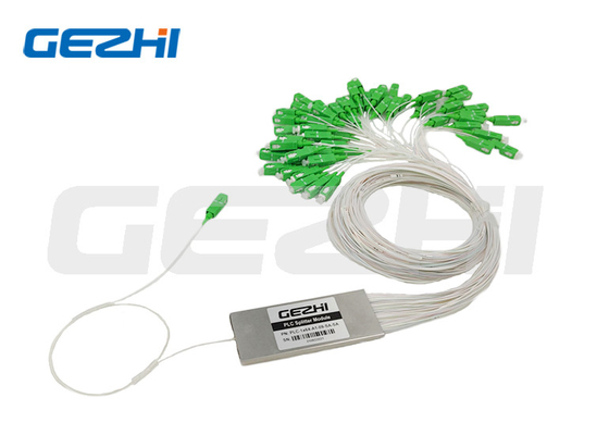 خرید تقسیم کننده فیبر نوری PLC تک حالته بدون بلوک FTTX 1×64 online manufacture