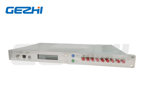 خرید رک مانت سوئیچ فیبر نوری 1x8 1x16 برای مانیتورینگ online manufacture