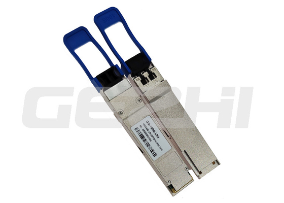 خرید 40 گرم Qsfp + Lr4 10 کیلومتر 1310 نانومتر اتصال ال سی ماژول فرستنده و گیرنده نوری فیبر Cwdm 40 گرم Qsfp Qsfp-40g-lr4 online manufacture