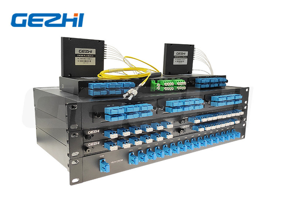 خرید ماژول 100 گیگاهرتز 4 8 16 18 کانال DWDM Mux Demux Module Passive Optical Multiplexer online manufacture