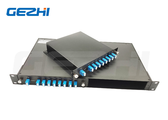 خرید با کیفیت بالا 16 کانال 1U 19 اینچ رک 2 واحد 16CH CWDM Mux Demux online manufacture