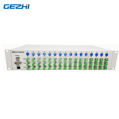 خرید سوئیچ نوری ماتریس فیبر MxN سفارشی 16x16 2x12 سوئیچ ماتریس نوری 24x24 online manufacture