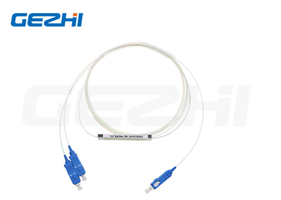 خرید قابلیت اطمینان بالا ثبات 1x2 مینی لوله نوع فیبر PLC Splitter online manufacture