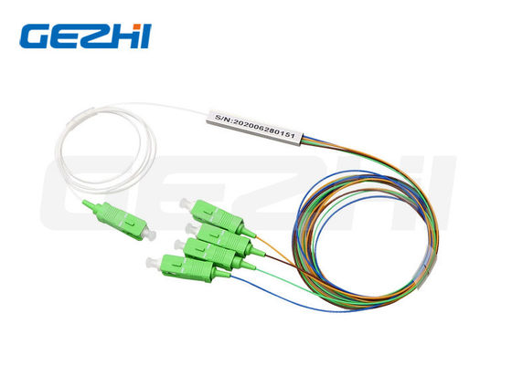 خرید اسپلیتر فیبر نوری PLC 1x4 1x8 1x16 برای شبکه FTTH FTTx FTTB با طول موج 1260-1650 نانومتر تولید آنلاین