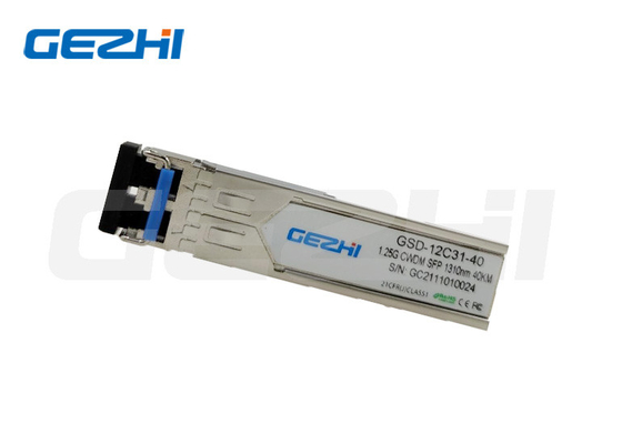 خرید 1.25G 1310nm 40Km CWDM SFP ماژول گیرنده نوری تک حالت online manufacture