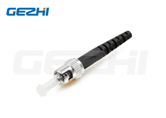 خرید کانکتور فیبر نوری FTTH ST UPC کانکتور تک حالت ساده با سیاه online manufacture