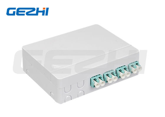 خرید جعبه ترمینال فیبر نوری 4 هسته ای ضد آب FTTH قابل نصب روی دیوار با جنس ABS تولید آنلاین