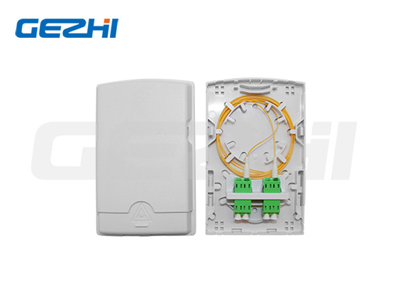 خرید Sm / Mm 2 هسته دیوار نصب فیبر پایان جعبه برای دسترسی Fttx و شبکه ارتباطات online manufacture