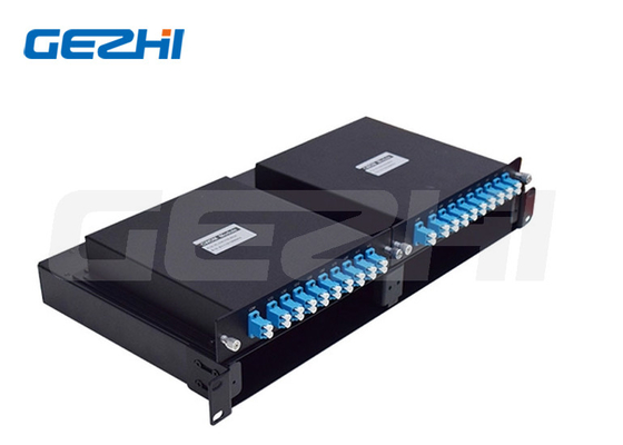 خرید 18 کانال Wdm راه حل Cwdm Mux 1u قفسه ها Sc Fc Lc Apc Upc online manufacture