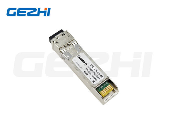 خرید فرستنده و گیرنده نوری 10G SFP+ با فاصله انتقال 80 کیلومتر، نظارت تشخیصی دیجیتال و نرخ داده 10 گیگابیت بر ثانیه برای شبکه‌های اترنت تولید آنلاین
