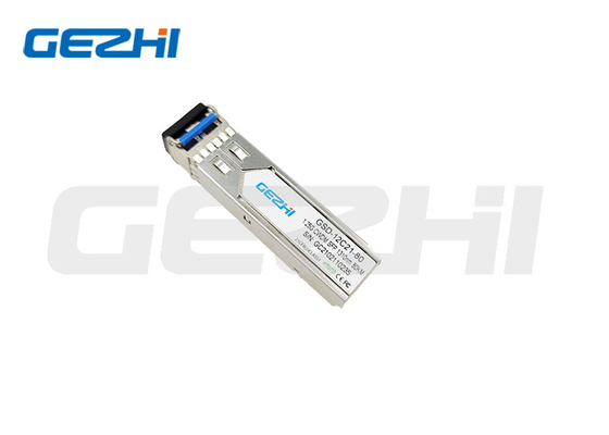 خرید 1.25g Lc Connector 80km 1310nm Fiber Optic Sfp ماژول گیرنده نوری online manufacture