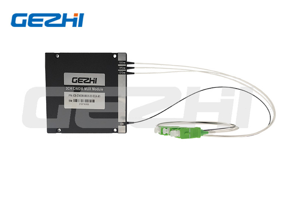 خرید ماژول CWDM Mux Demux نوری 3CH MUX DEMUX شبکه ستون فقرات 5G 1270-1610nm online manufacture