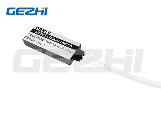 خرید 1x4 فیبر MEMS سوئیچ های نوری ماژول سوئیچ سیستم میکرو الکترو مکانیکی با کانکتور SC / UPC online manufacture