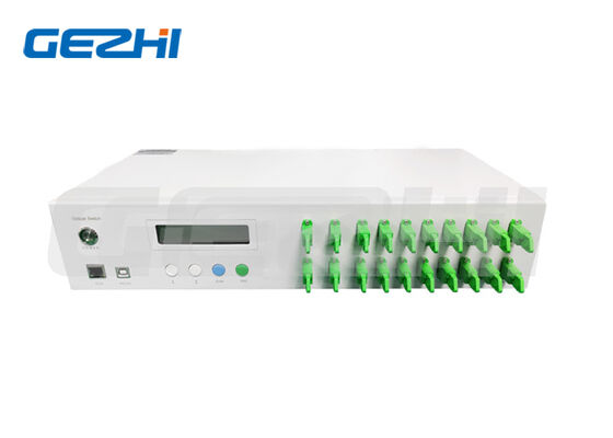 خرید Rackmount MEMS سوئیچ ماتریس نوری با 256×256 ماتریس انتقال دو جهته و RS232 + کنترل اترنت تولید آنلاین