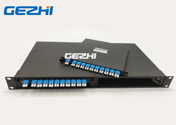 خرید دوشاخه فیبر دوگانه آداپتور رایانه شخصی WDM C21 به C24 LC با فرکانس 4CH 100 گیگاهرتز online manufacture