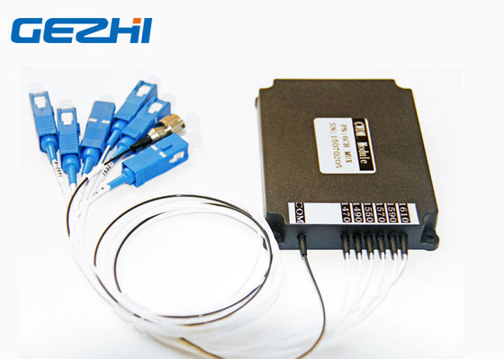 خرید SC UPC Pigtailed 6 Channel 1610nm CWDM Mux Demux online manufacture