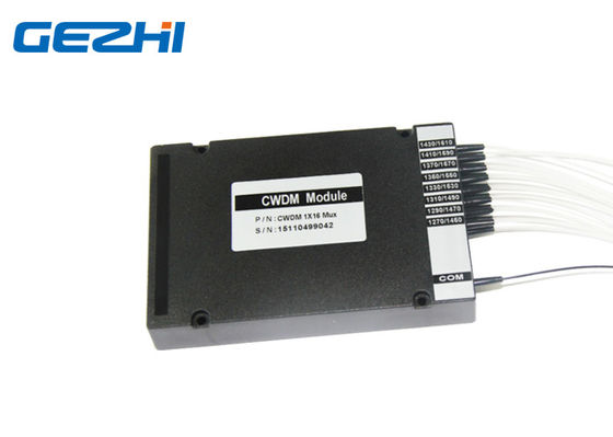 خرید 1610nm 1x16 تک فیبر منفعل 16 کانال شکاف CWDM online manufacture