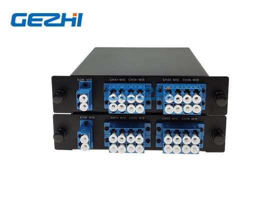 خرید دو فیبر Dual 8 Way C28 نوری DWDM Mux Demux online manufacture