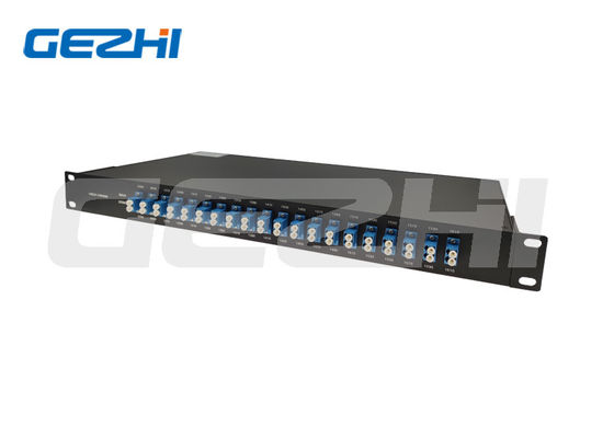 خرید آداپتور 1x8 DWDM Passive DWDM Mux Transport LC UPC در 19 اینچ 1U online manufacture