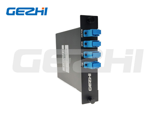 تک عنصر فیبر همزیستی GPON + XGS-PON CEx WDM LGX ماژول SC/UPC