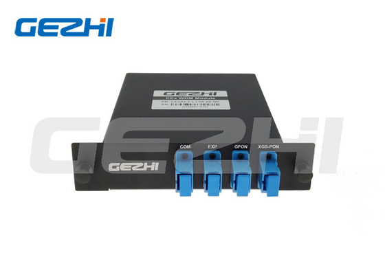 WDM1R GPON 1310/1490 XGS-PON 1270/1577nm فیلتر کاست WDM Multiplexer