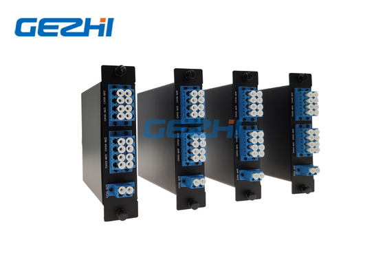مولتی پلکسر نوری CWDM Mux Demux 8CH Duplex CWDM برای افزودن / رها کردن