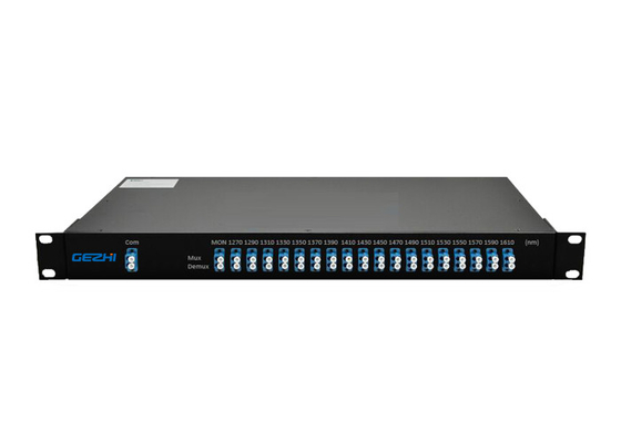 ماژول 18CH دو فیبر CWDM غیرفعال با اتصال LC / SC / FC / ST
