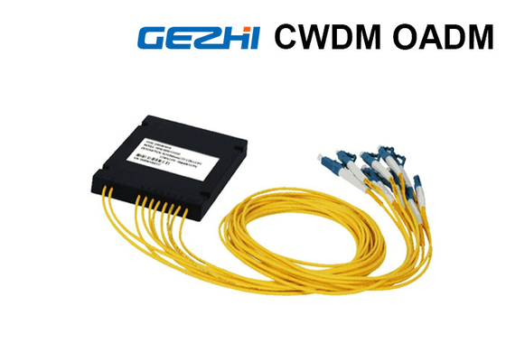 4 کانال CWDM Mux Demux Photonics Duplex CWDM OADM برای ترافیک شرق و غرب