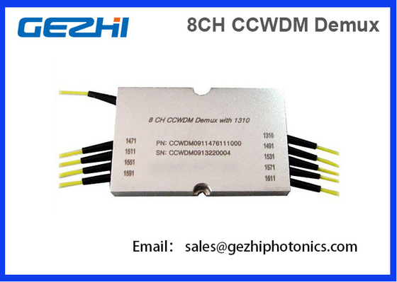 مولتی پلکسر تقسیم طول موج درشت 8CH CWDM Mux Demux