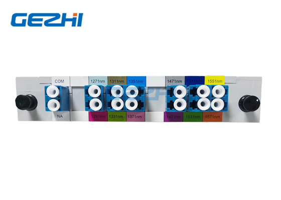 1x12 نوری CWDM Mux Demux 1271nm - 1571nm برای مخابرات 5G