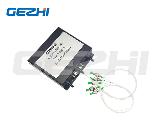 OEM 1x4 فايبر شبکه سوئيچ طول موج 1260-1650nm