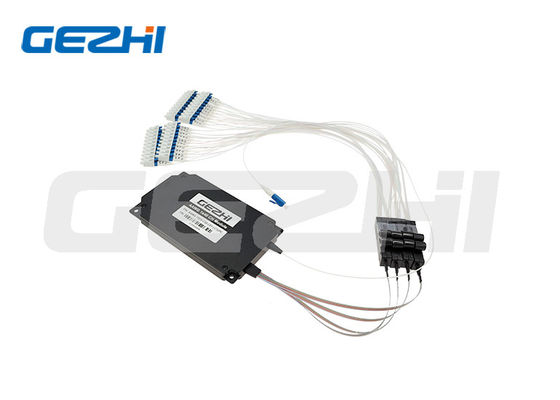 شبکه های DWDM راه دور ثبات بالا 1x48 کانال 100GHz Athermal AWG DWDM Mux Demux Module Flat-Top یا Gaussian Type