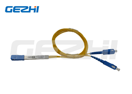 کامپوننت های غیرفعال فیبر نوری کم درج 1x2 PLC Splitter برای FTTH