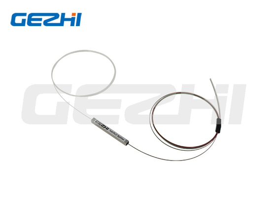 فیبر نوری مینی PLC اسپلیتر 1x4 تک حالته APC UPC Steel Tube