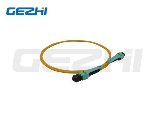 12 - 144 هسته OS2 سیم پیچ فیبر نوری MTP/MPO Trunk Cable برای FTTX