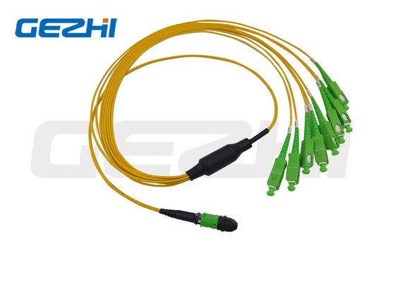 MTP / MPO Fiber Trunk Jumpers Cabe 12 هسته 24 هسته 48 هسته 72 هسته 96 هسته 144 هسته OS2
