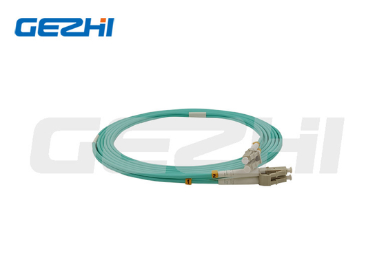 تولید کننده FTTH فیبر نوری LC OM3 چند حالته دوبلکس کابل جامپر فیبر نوری پچ سیم