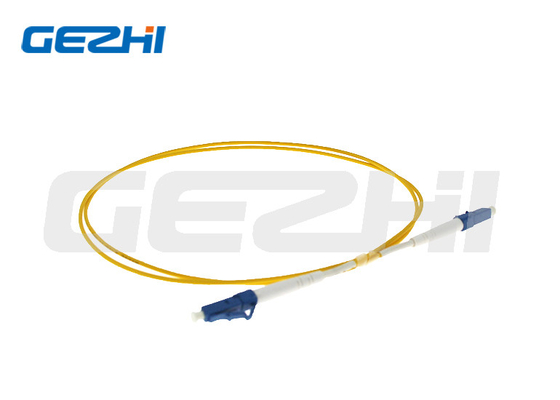 سیم پچ سیمپلکس فیبر نوری LC/UPC به LC/UPC سیمپلکس PVC/LSZH برای شبکه