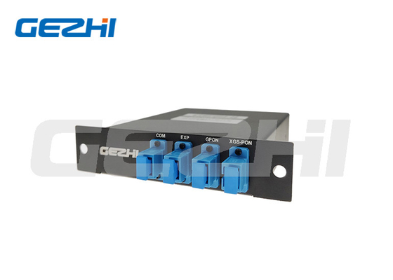 WDM1R GPON / XGS-PON فیلتر کاست WDM Multiplexer برای مرکز داده