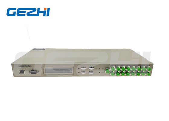 سوئیچ اپتیکال تک حالته و چند حالته Rackmount 1X16 برای ارتباطات ایمن