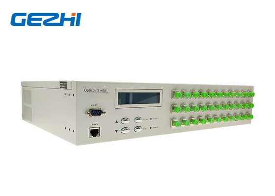 سوئیچ نوری 1x32 MEMS با IL پایین و سوئیچ سریع سوئیچ نوری Rackmount