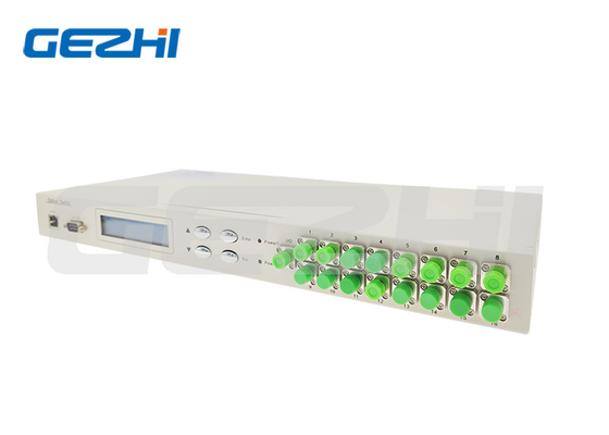 ماژول سوئیچ نوری تک حالته و چند حالته 19 اینچی 1U Rackmount Multimode 1x8