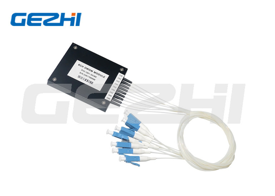 Optical CWDM Mux Demux Module 8 Channel مورد استفاده برای FTTX
