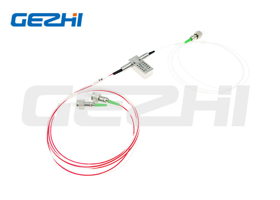 1650nm 3 پورت فیبر نوری سوئیچ های صنعتی Lc / Upc کانکتور